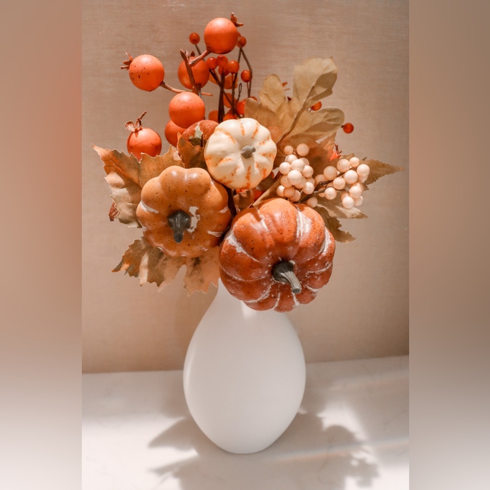 Pumpkin fall floral arrangements